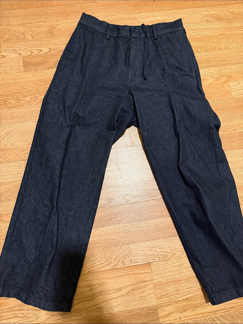 GU denim Dark Navy Japanese Denim